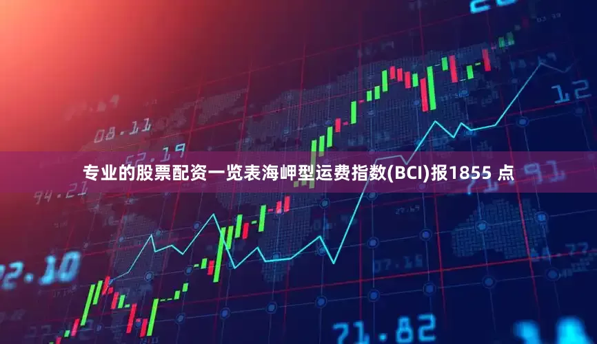 专业的股票配资一览表海岬型运费指数(BCI)报1855 点